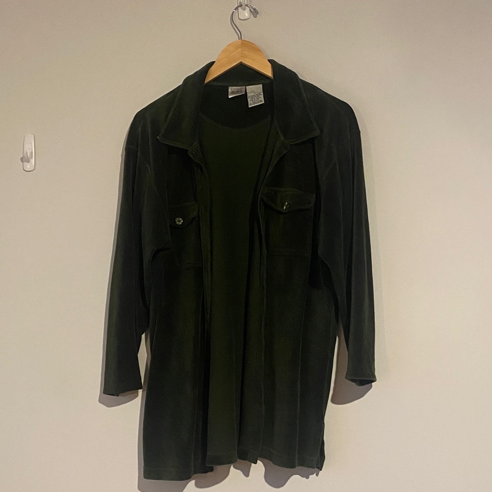 Vintage Jason Maxwell Dark Green Corduroy Shirt